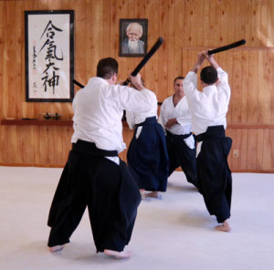 Aikido Multiple Attacker practice with George Ledyard