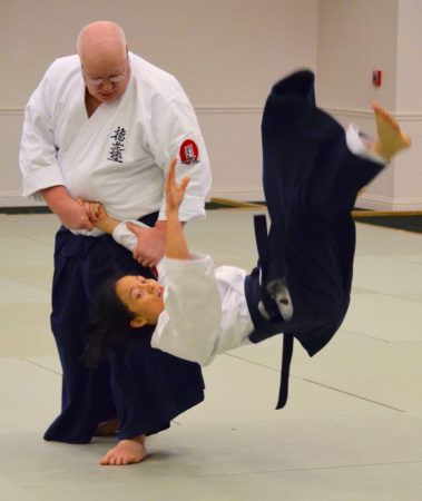 George Ledyard Sensei at Oberlin College - Aikido Seminar - AIKIDO EASTSIDE